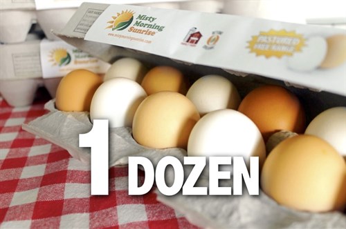 *GMO-FREE 1 Dozen Pastured SUPER Eggs