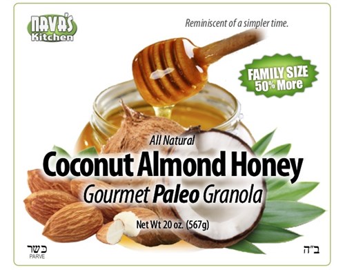 GF Granola - Paleo Coconut Almond Honey