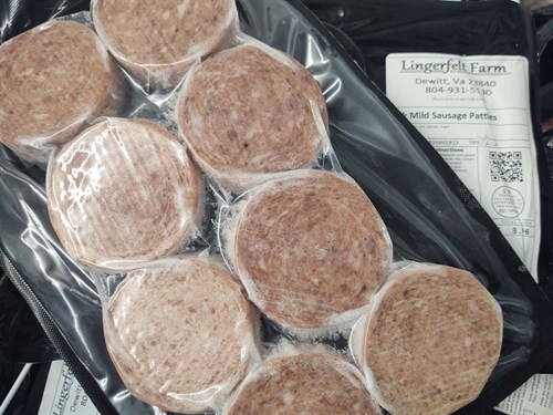 Pork Sausage Patties - Mild