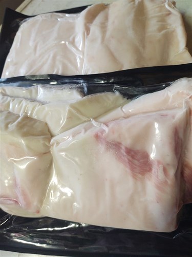 Pork Fatback ('fresh'/unsalted)