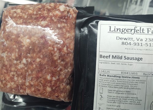 Beef Ground Sausage - Mild