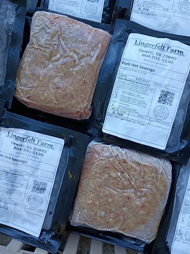 Pork Ground Sausage - Hot