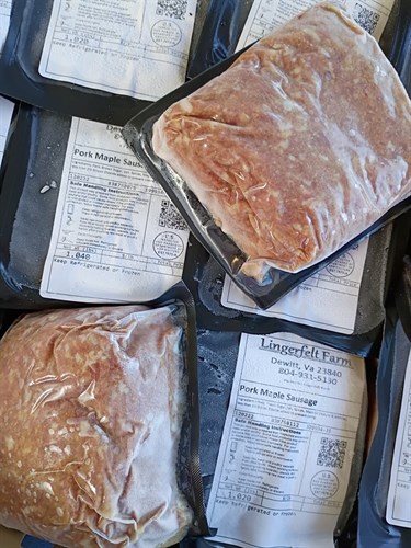 Pork Ground Sausage - Maple