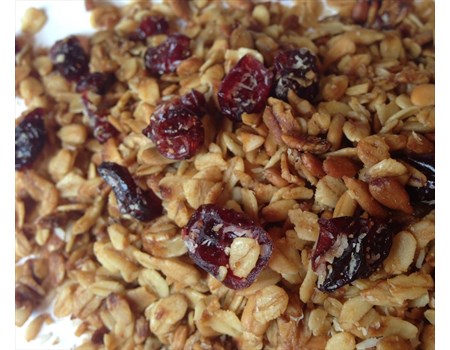 Our GLUTEN FREE Cranberry Coconut Granola